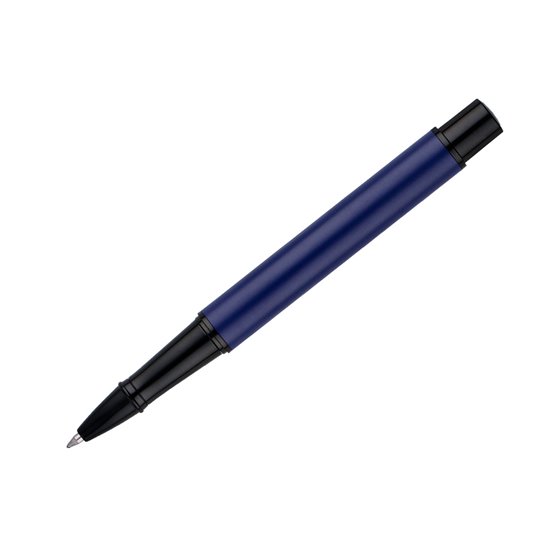 Roller Belius Turbo Aluminio Color Azul Y Negro Tinta Azul Caja De Diseño