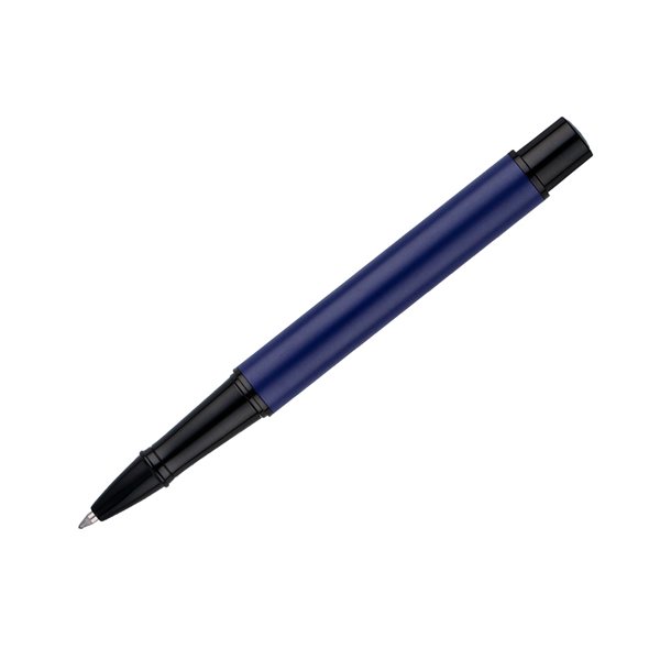 Roller Belius Turbo Aluminio Color Azul Y Negro Tinta Azul Caja De Diseño