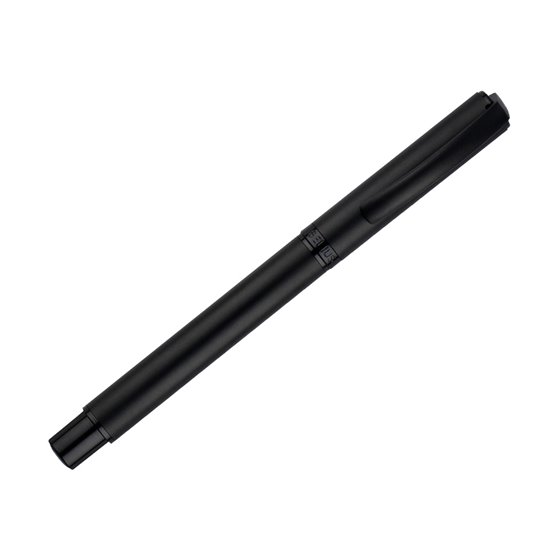 Roller Belius Turbo Aluminio Color Negro Tinta Azul Caja De Diseño