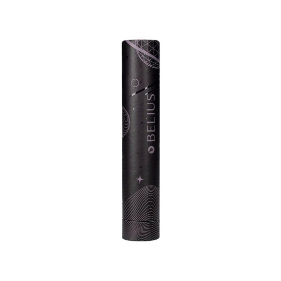 Boligrafo Belius Rocket B Aluminio Color Minimalista Negro Tinta Azul Caja Cilindrica