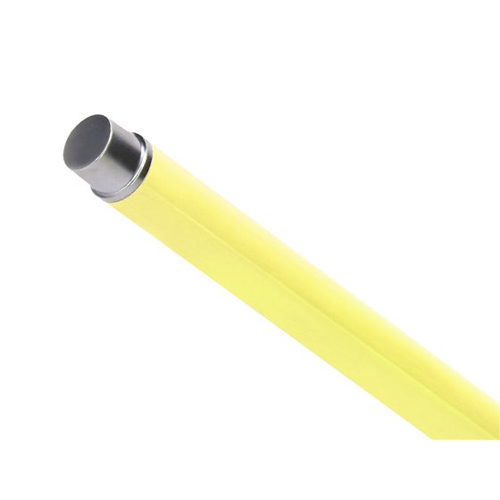 Juego Boligrafo Y Roller Belius Endless Summer Aluminio Color Amarillo Y Plateado Tinta Azul Caja De Diseño