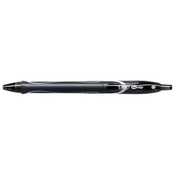 Boligrafo Bic Gelocity Quick Dry Retractil Tinta Gel Negro Punta De 0,7 Mm