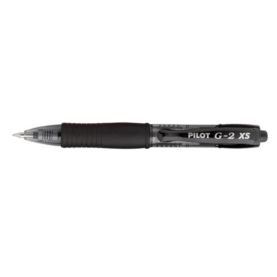 Boligrafo Pilot G-2 Pixie Negro Tinta Gel Retractil Sujecion De Caucho