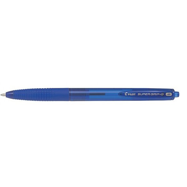 Boligrafo Pilot Super Grip G Azul Retractil Sujecion De Caucho Tinta Base De Aceite