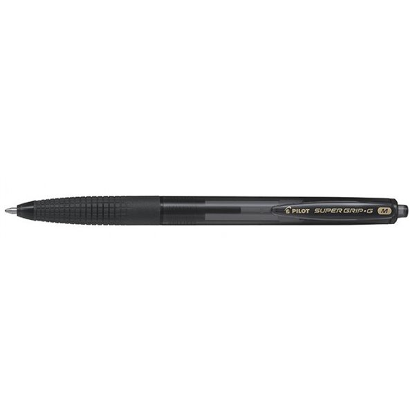 Boligrafo Pilot Super Grip G Negro Retractil Sujecion De Caucho Tinta Base De Aceite
