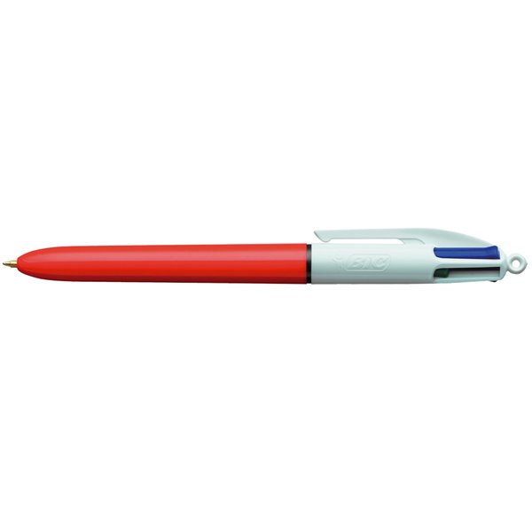 Boligrafo Bic Cuatro Colores Punta Fina 0,8 Mm