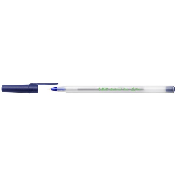 Boligrafo Bic Ecolutions Round Stic Azul
