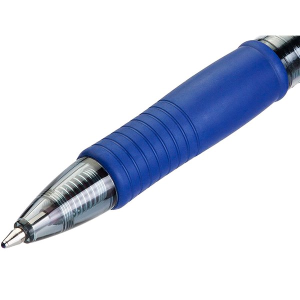 Boligrafo Pilot G-2 Azul Tinta Gel Retractil Sujecion De Caucho En Blister