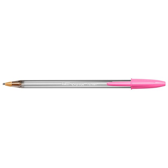 Boligrafo Bic Cristal Fun Rosa Punta 1,6 Mm