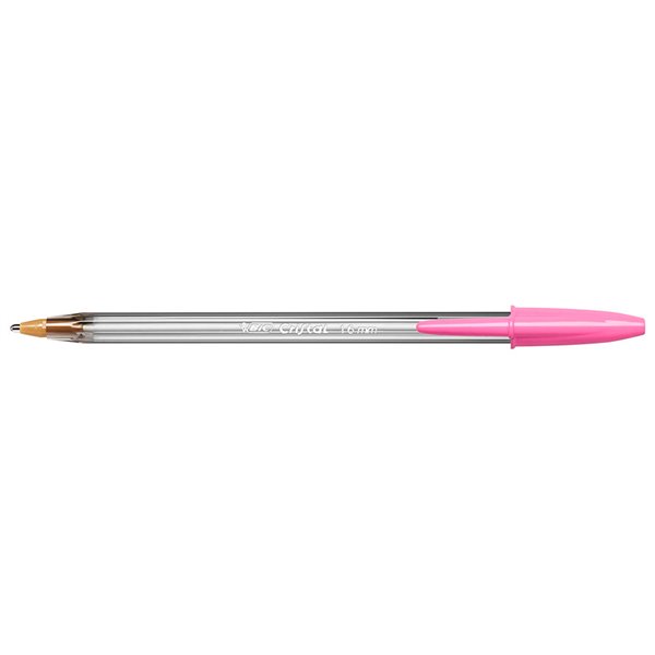 Boligrafo Bic Cristal Fun Rosa Punta 1,6 Mm