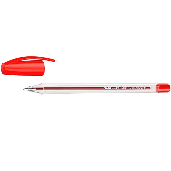 Boligrafo Pelikan Stick Super Soft Rojo