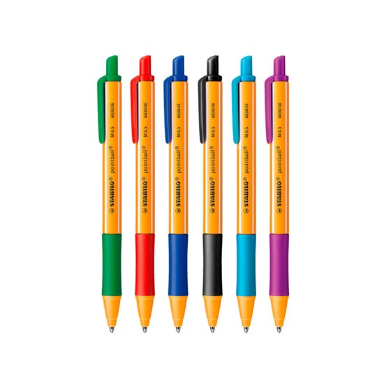 Boligrafo Stabilo Pointball 0,5 Mm Azul