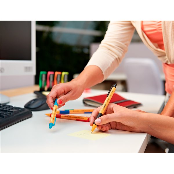 Boligrafo Stabilo Pointball 0,5 Mm Azul