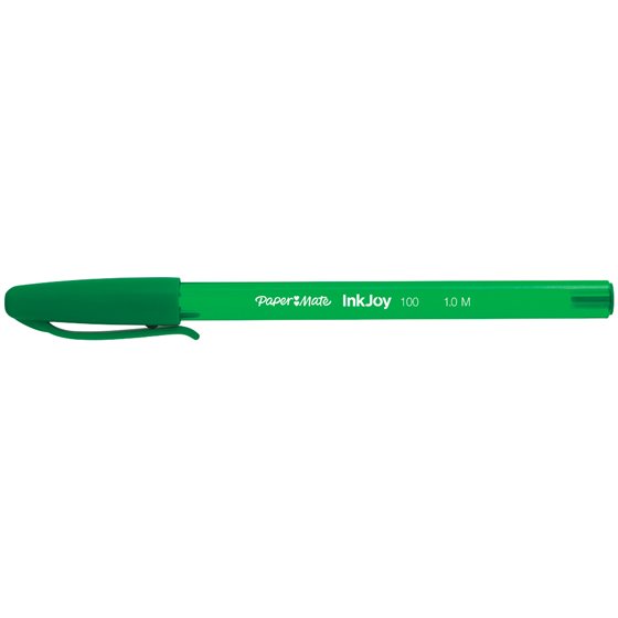 Boligrafo Paper Mate Inkjoy 100 Punta Media Trazo 1 Mm Verde