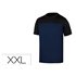 Camiseta De Algodon Deltaplus Color Azul/Negro Talla Xxl