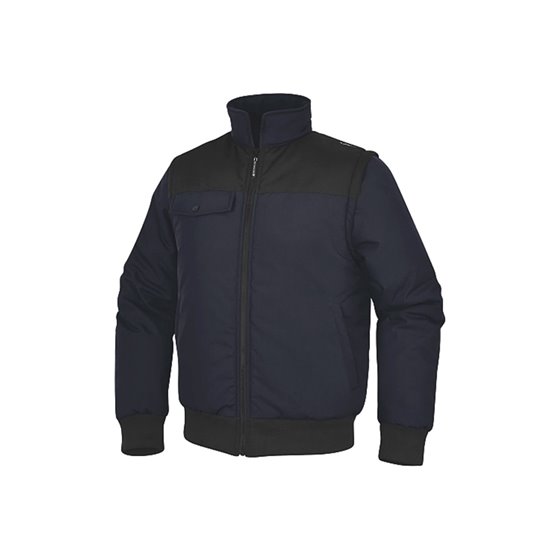 Chaleco Deltaplus Multibolsillos Con Cremallera Y Mangas Desmontables 80% Poliester 20% Algodon Talla