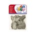 Globo 100% Latex Biodegradable Metalizado Plata Bolsa De 15 Unidades