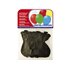 Globo 100% Latex Biodegradable Pastel Negro Bolsa De 20 Unidades
