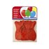 Globo 100% Latex Biodegradable Pastel Rojo Bolsa De 20 Unidades