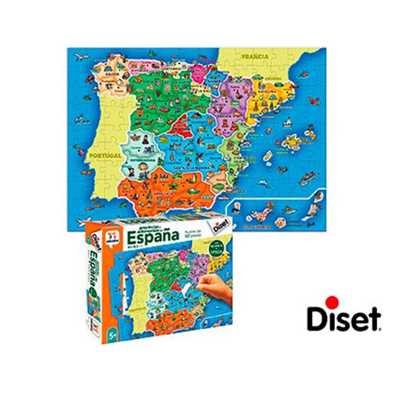 Juego Diset Didactico Provincias De España