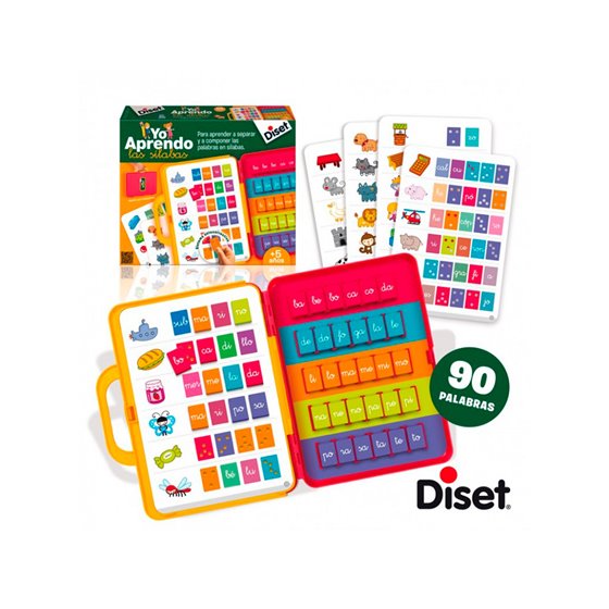 Juego Diset Didactico Yo Aprendo Las Silabas
