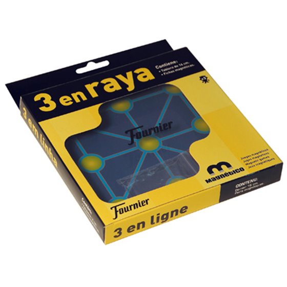 Juegos De Mesa Tres En Raya Magnetico 20X16,1X2,5 Cm
