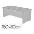 Mesa De Oficina Rocada Work 2003Ab02 Aluminio/Gris 180X80 Cm