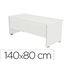 Mesa Oficina Rocada Serie Work 140X80 Cm Acabado Aw04 Blanco/Blanco