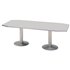 Mesa Reunion Meeting 3003At02 Estructura Aluminio Tablero Gris 220X100X72Cm