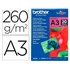 Papel Fotografico Brother Premium Plus Brillo Din A3 260G/M2 Ink-Jet Pack De 20 Hojas