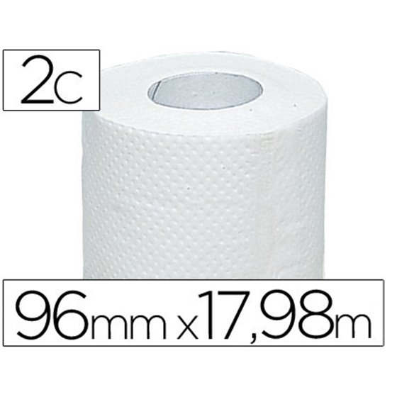 Papel Higienico Olimpic 2 Capas-96,3Mm Ancho X 17,98M Largo Paquete De 4 Rollos