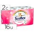 Papel Higienico Scottex 2 Capa S Original Paquete 16 Rollos