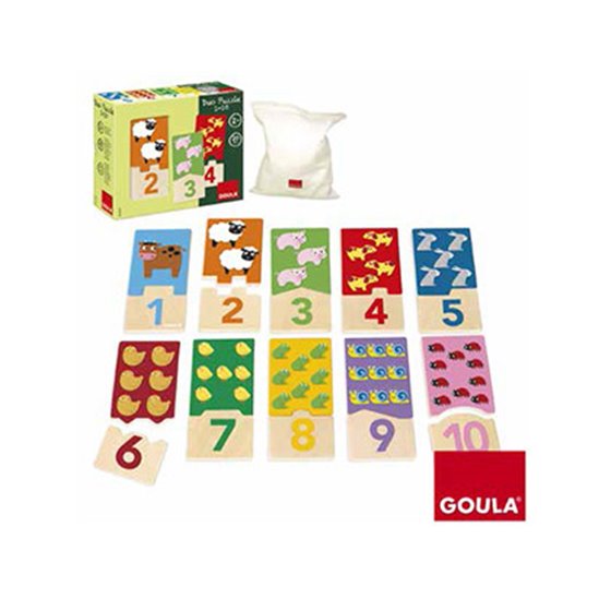 Puzle Goula Infantil Duo 1-10