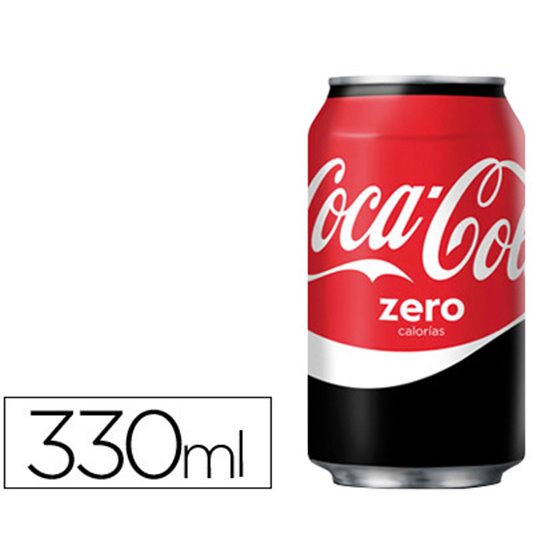 Refresco Coca-Cola Zero Lata 330 Ml
