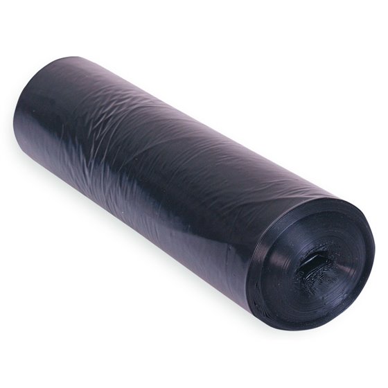 Bolsa Basura Domestica Negra 54X60 Galga 100 Rollo De 25 Unidades