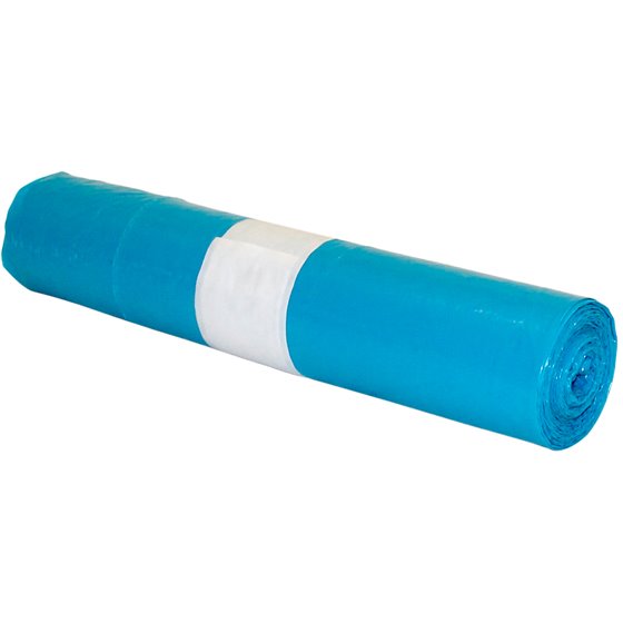 Bolsa Basura Industrial Azul 70X90Cm Galga 110 Rollo De 10 Unidades