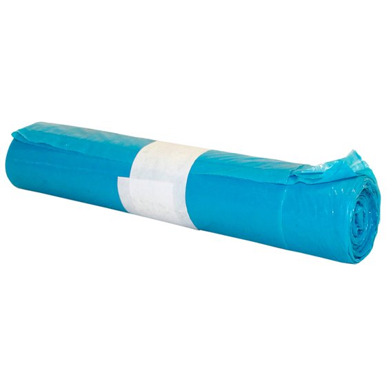 Bolsa Basura Industrial Azul 85X105Cm Galga 110 Rollo De 10 Unidades