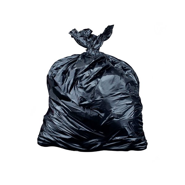 Bolsa Basura Industrial Biznaga Negra 85X105Cm Galga 120 Rollo De 10 Unidades