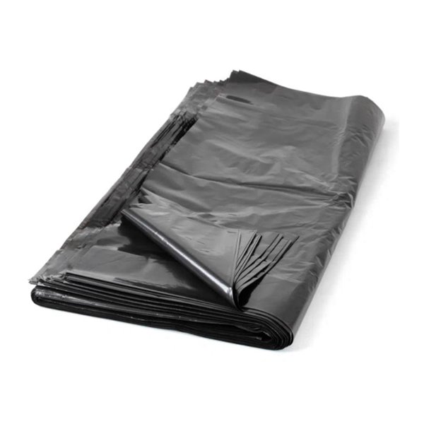 Bolsa Basura Industrial Biznaga Negra 85X105Cm Galga 120 Rollo De 10 Unidades