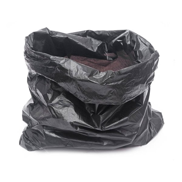 Bolsa Basura Industrial Biznaga Negra 85X105Cm Galga 120 Rollo De 10 Unidades
