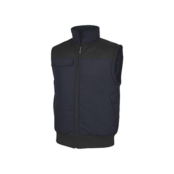 Chaleco Deltaplus Multibolsillos Con Cremallera Y Mangas Desmontables 80% Poliester 20% Algodon Talla