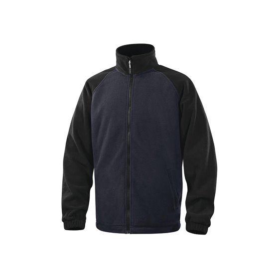 Chaqueta Deltaplus Polar Con Cremallera 2 Bolsillos Color Azul Talla Xl