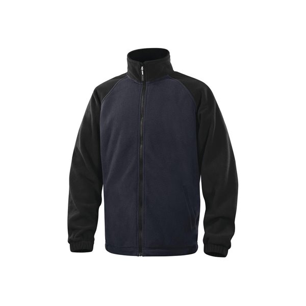 Chaqueta Deltaplus Polar Con Cremallera 2 Bolsillos Color Azul Talla Xl