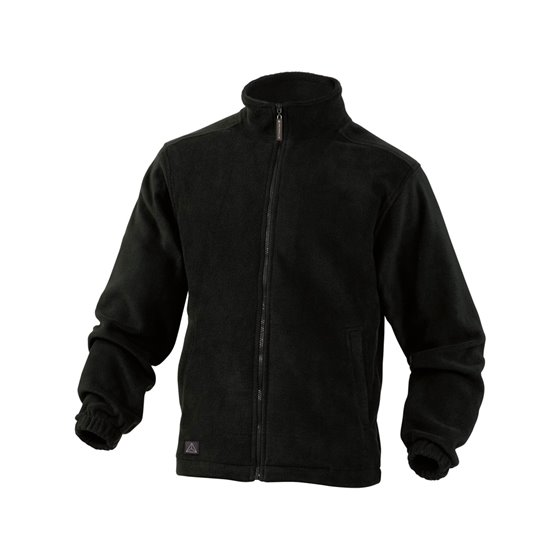 Chaqueta Deltaplus Polar Con Cremallera 2 Bolsillos Color Negro Talla 3Xl