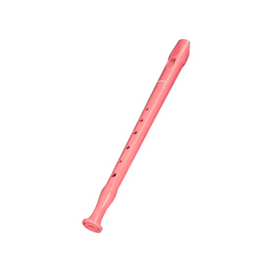 Flauta Hohner 9508 Color Coral Funda Verde Y Transparente