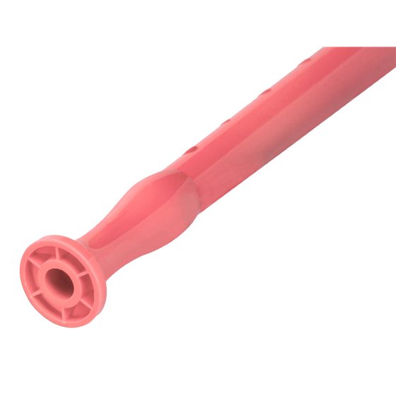 Flauta Hohner 9508 Color Coral Funda Verde Y Transparente