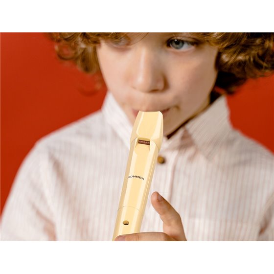 Flauta Hohner 9508 Color Marfil Funda Verde