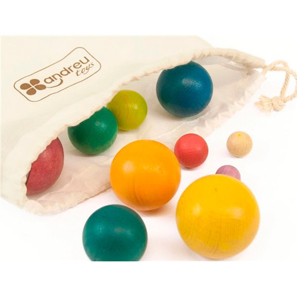 Juego Didactico Andreutoys Sistema Solar 3D Madera