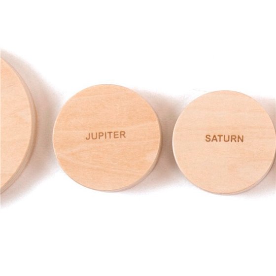 Juego Didactico Andreutoys Sistema Solar Madera