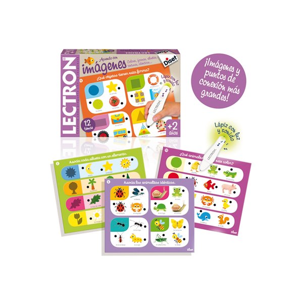 Juego Diset Didactico Lectron Lapiz Aprendo Con Imagenes